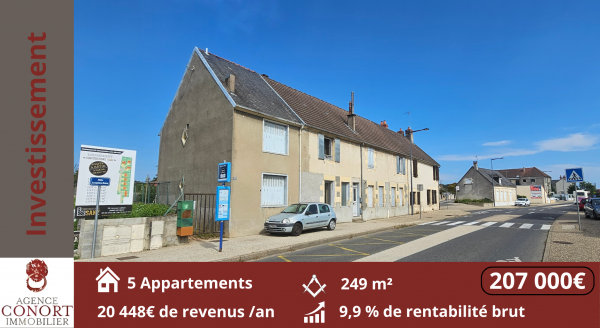 Offres de vente Immeuble Nevers 58000